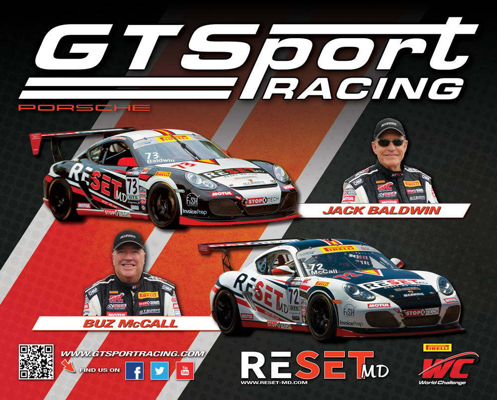 GTSport Racing: Hero Card - Jack Baldwin & Buz McCall (front)