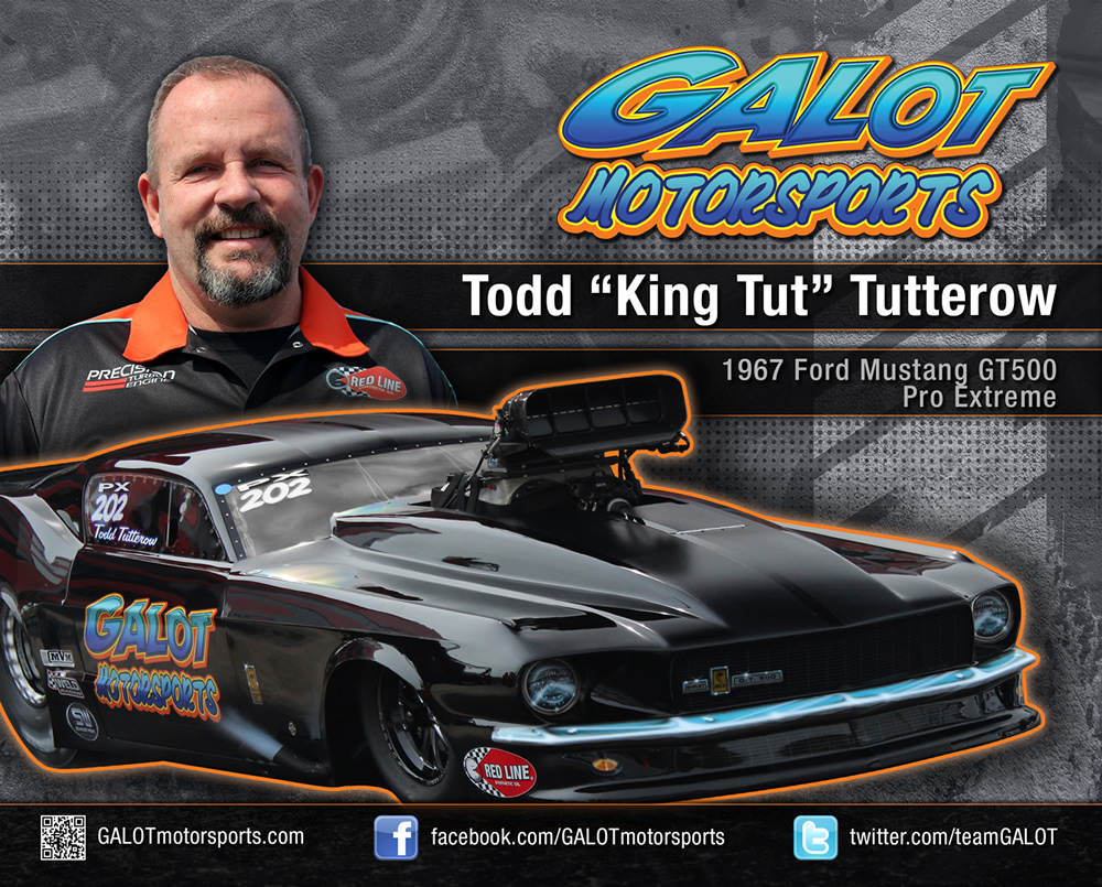 GALOT Motorsports: Hero Card - Todd Tutterow (front)