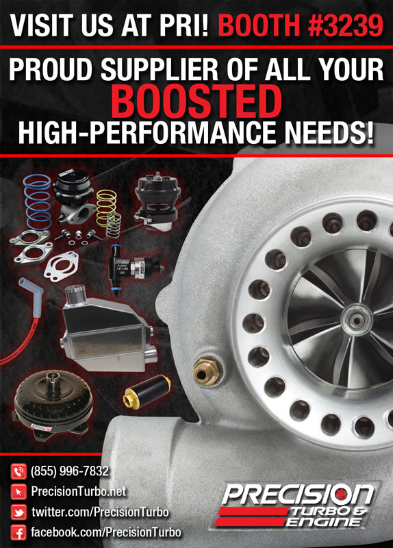 Precision Turbo & Engine: 1/4 page print ad
