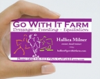 Go With It Farm: Business Card